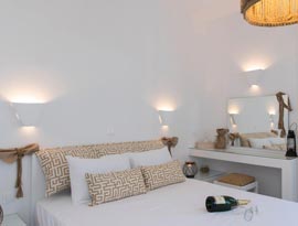 Master bedroom with double bed